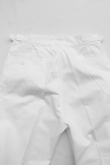 KIFFE Belt Less Pants WHITE (4)