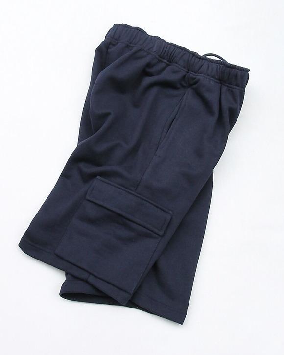 VESTI ”French Terry Cargo Shorts NAVY” 260623 (2)