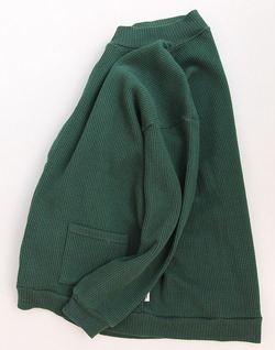GYMMASTER ”LG Pique Cardigan GREEN MIX”230925 (4)