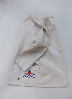 NEWLYN Smock ”Drill EM NATURAL” 230303 (7)