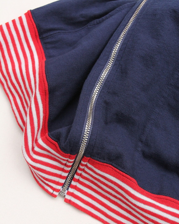 Goodon ”ST Rib TRACK Jacket NAVY”250609 (6)