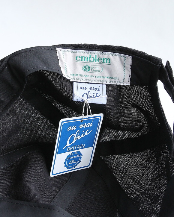Au Vrai Chic BRITAIN ”Fold Brim BB Cap BLACK” 260326 (4)