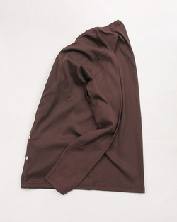 Quotidien ”Smooth Button Cardigan BROWN”250131 (4)