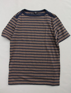 Hairriss Bind Boat Neck Tee BROWN