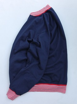 Goodon ”ST Rib Tee Track Jacket NAVY”230901 (4)