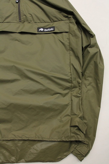 Buffalo Wind Shirt with Unlined Hood OLIVE (4)