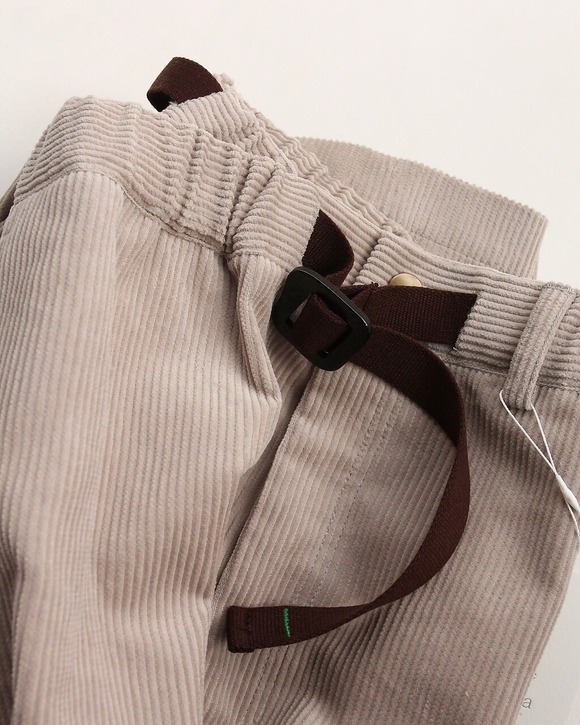 Soglia ”Cotton Dyed Corduroy Pants GRAYGE”250919 (3)
