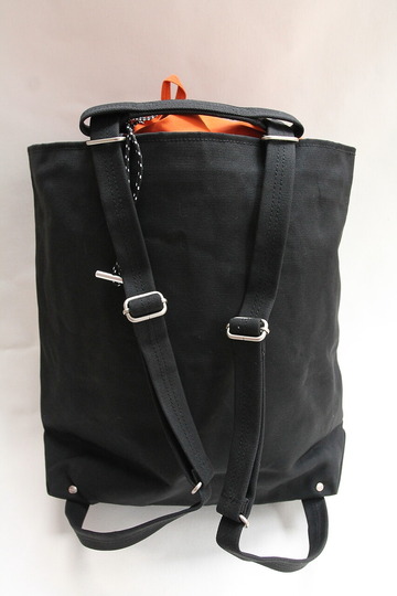 QWSTION ”Tote Bag Medim All BLACK Robin” (3)