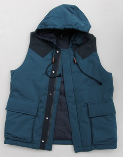MASRA ”Hooded Vest NAVY”231127