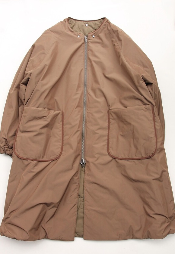 Le Ciel de Harriss ”Riversible 2Way Coat TAN”241018 (10)