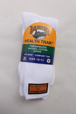 RAILROAD ”Health Track Socks WHITE” (3)