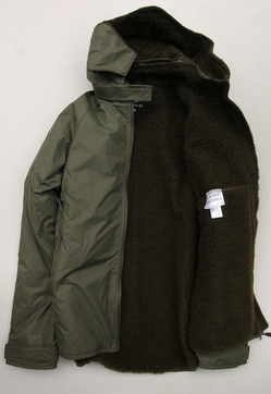 BUFFALO Belay Jacket with DP Hood OLIVE GREEN (4)