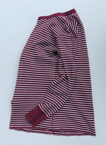 JE MORGAN ”THARMAL CN STRIPE WINE” 231027 (4)