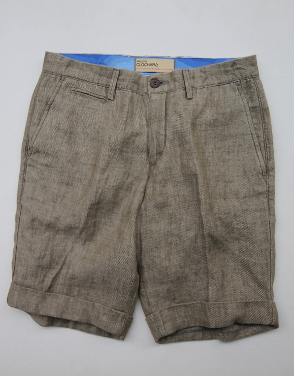 Maison Clochard Mallard Short BROWN