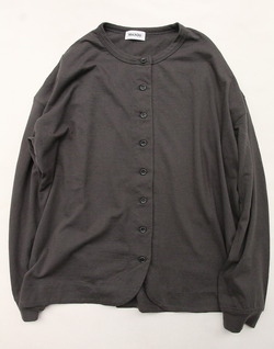 MAXOU ”EF 8Button Cardigan CHRCOAL”