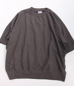 DOUBLE WORKS ”Cut Off Sleeve SW Shirt SUMIKURO”240518