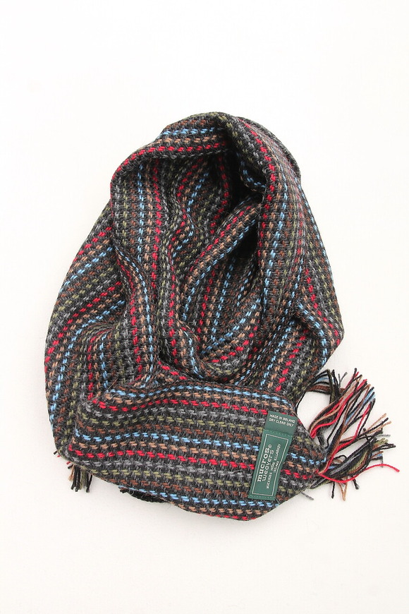 MUCROS WEAVERS ”Alpaca Scarf GRAY” 241018 (3)