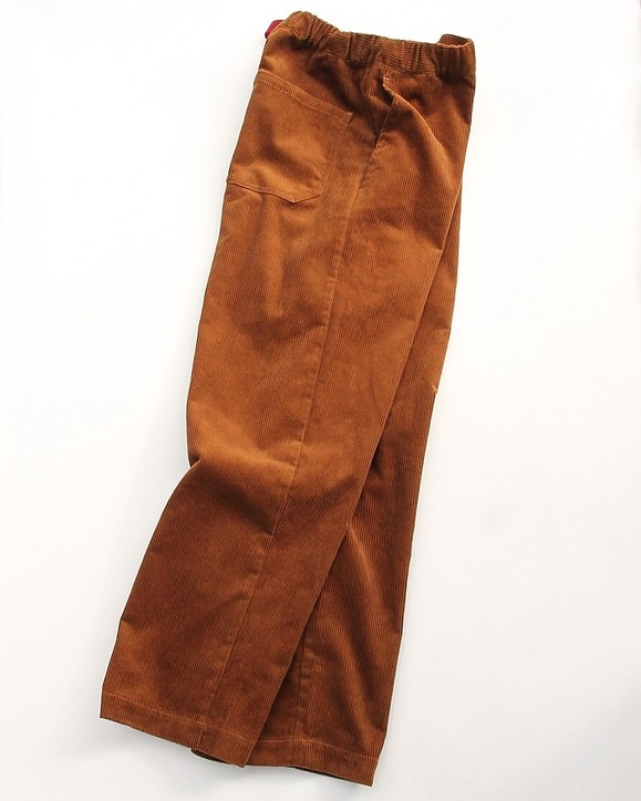 Soglia ”Cotton Dyed Corduroy Pants BROWN”250919 (6)