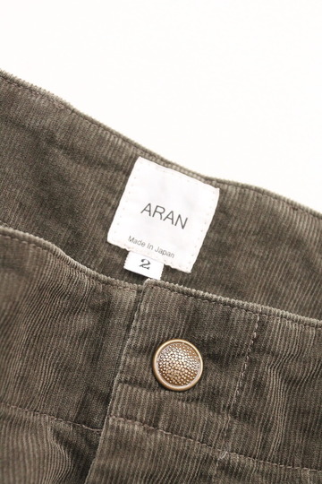 ARAN ”MCP Shorts Cord OLIVE” (2)