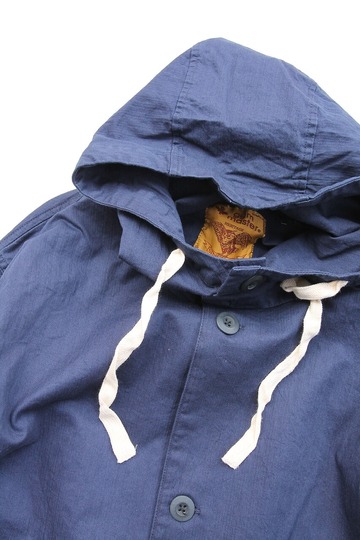 GYMMASTER ”Monster Pocket Harf Coat NAVY”231020 (2)