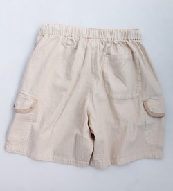 GYMMASTER ”Ripstop Pigment shorts WHITE”240517 (4)