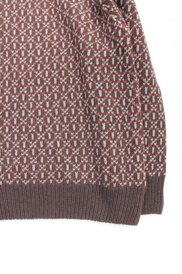 Harley ”Jacquard Crew WNR BROWN”231030 (3)