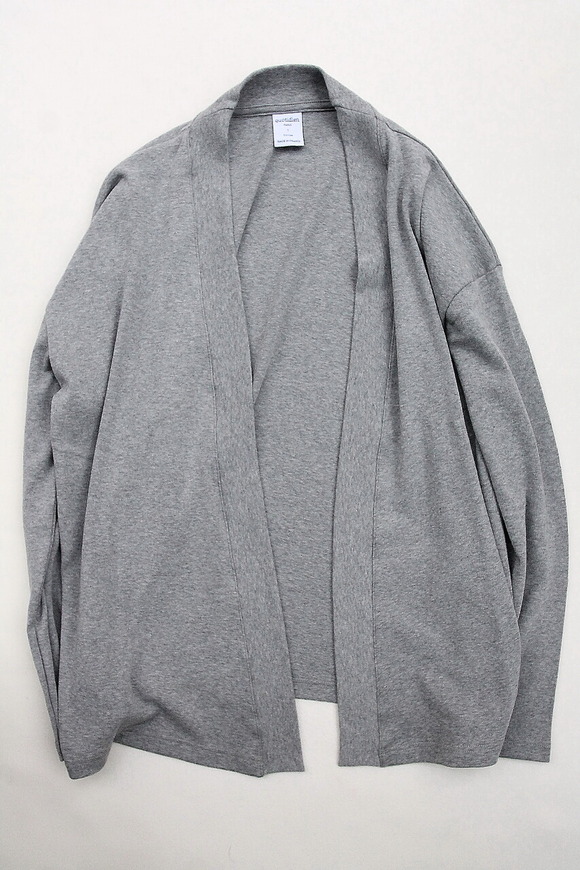 Quotidien ”Cotton Pique BL Cardigan ASH”USB