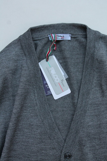 Vitter 2430 Cardigan MID GREY (2)