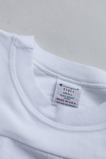 CHAMPION ”T1011 Football Tee WHITE” 230307 (2)