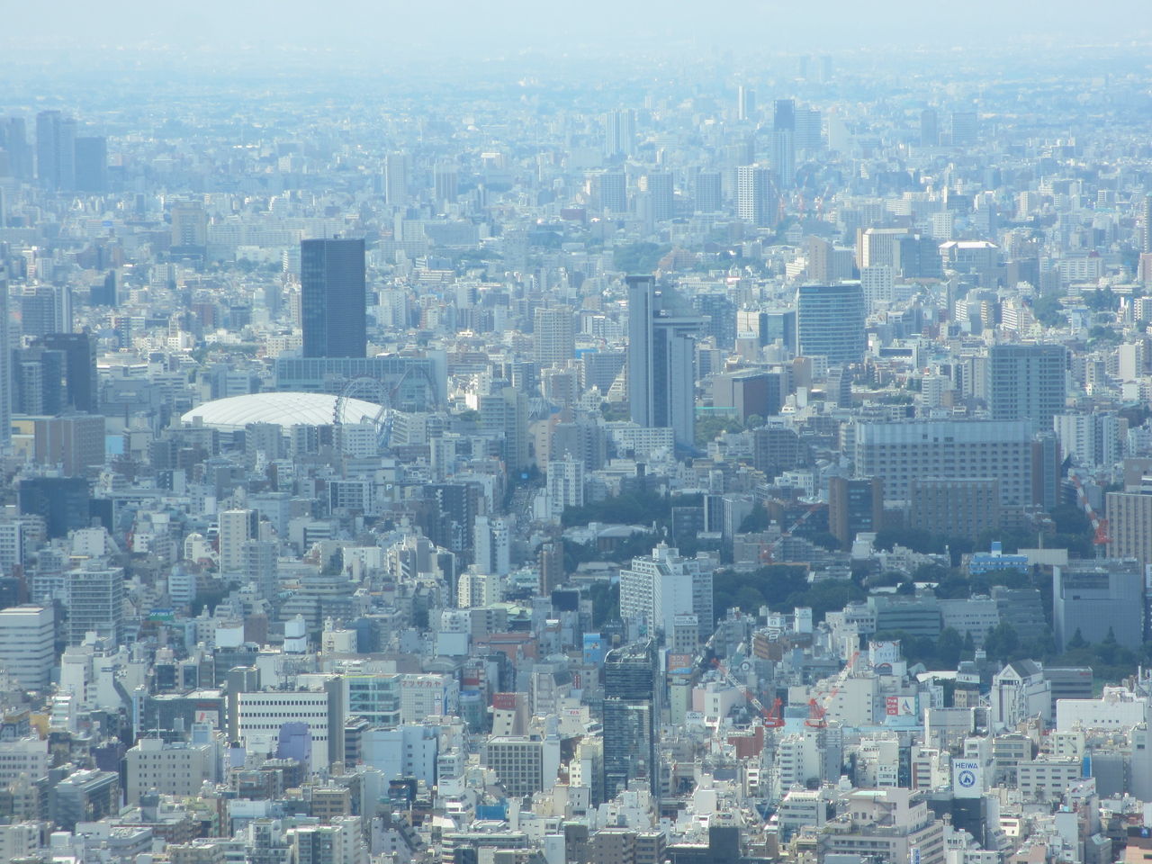 東京スカイツリーからの景色 サンプルブログ