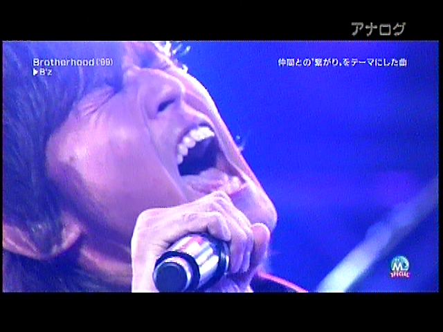 B Z Mステは さよなら傷だらけの日々よ と Brotherhood だったああああああああ 今気楽