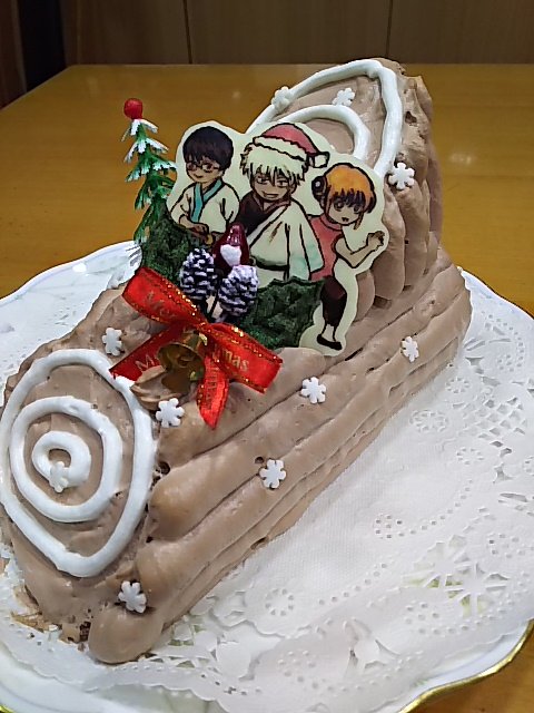 キャラケーキ クリスマス 銀魂 万事屋 メメント モリ くも膜下出血サバイバー