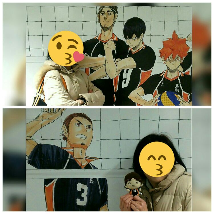 ハイキュー 原作柄ポスターin渋谷 メメント モリ くも膜下出血サバイバー ハイキュー 原作柄ポスターin渋谷 メメント モリ くも膜下出血サバイバー