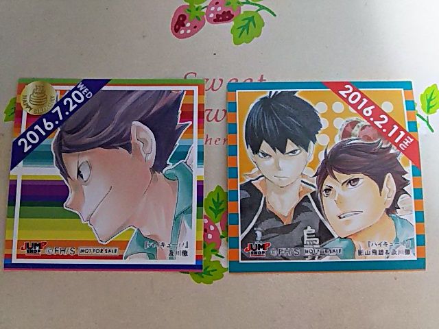 ジャンプショップ366日ステッカー 及川徹 メメント モリ くも膜下出血サバイバー
