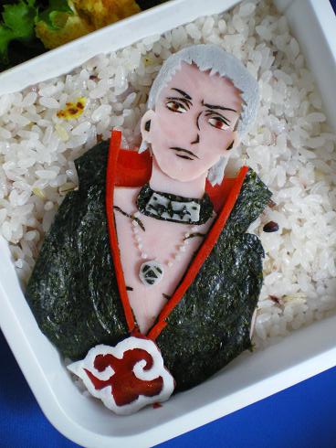 キャラ弁当 Naruto 飛段 メメント モリ くも膜下出血サバイバー