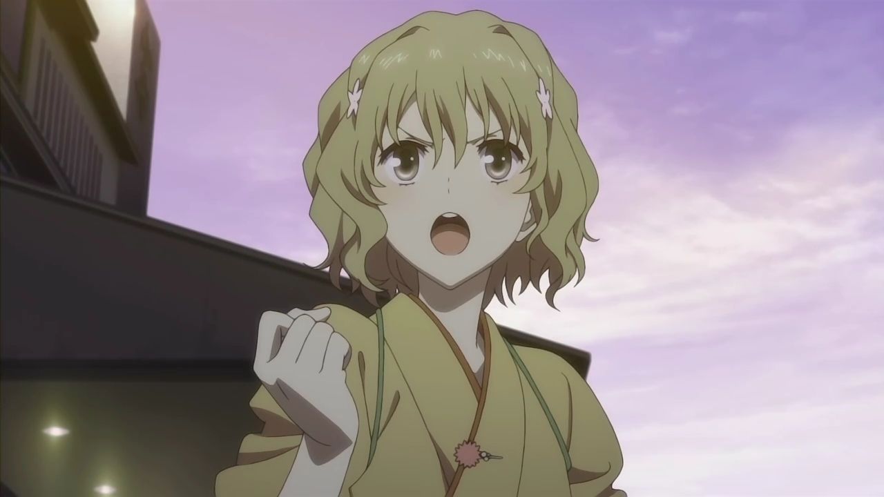 女の子が頑張るアニメってなんかある Blue Moon