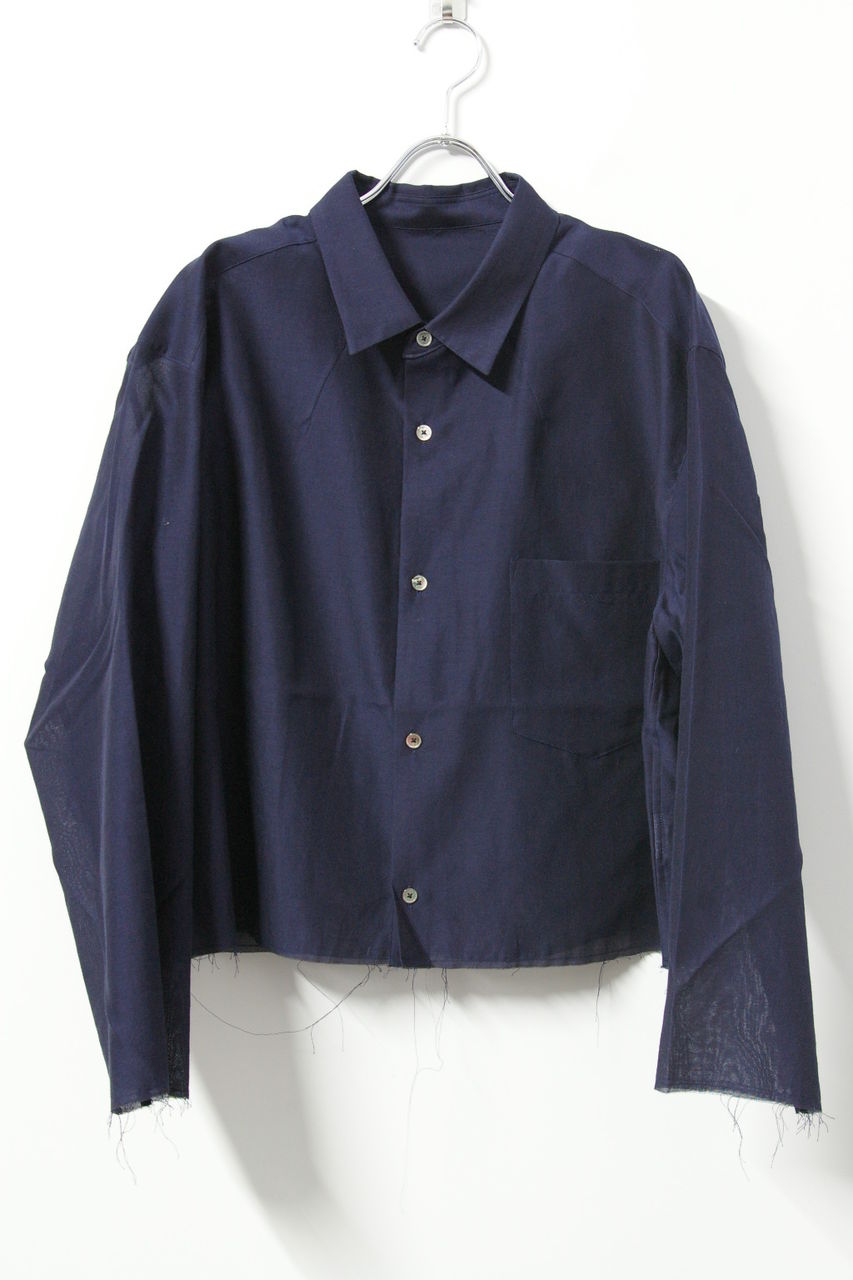 URU(ウル)/カットオフビッグシャツ/Navy : CONCRETE RIVERのブログ