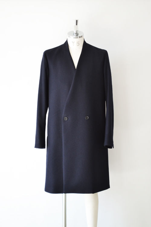 ETHOSENS(エトセンス)/ノーカラーロングコート : CONCRETE RIVERのブログ