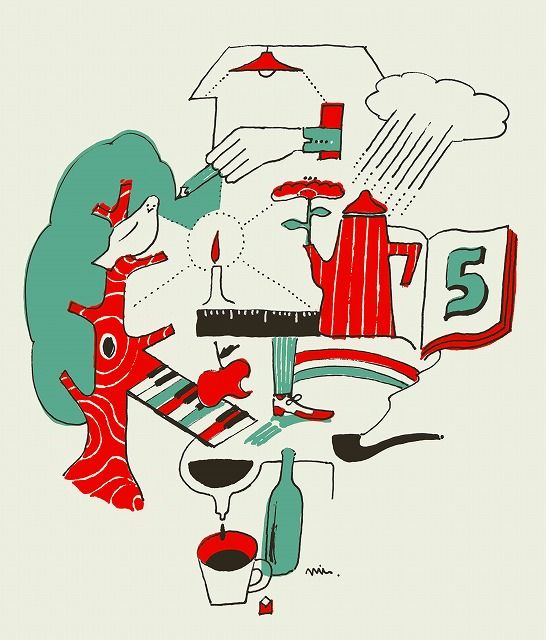 北村みなみさんのイラスト展開催 Conges Payes