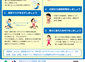 適宜マスクを外しましょう