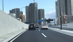 湾岸のマンション群