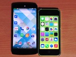 iPhone5Cとの比較
