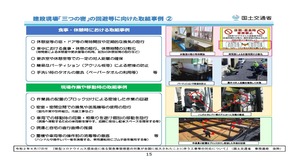 建設現場の3密対策 (2)