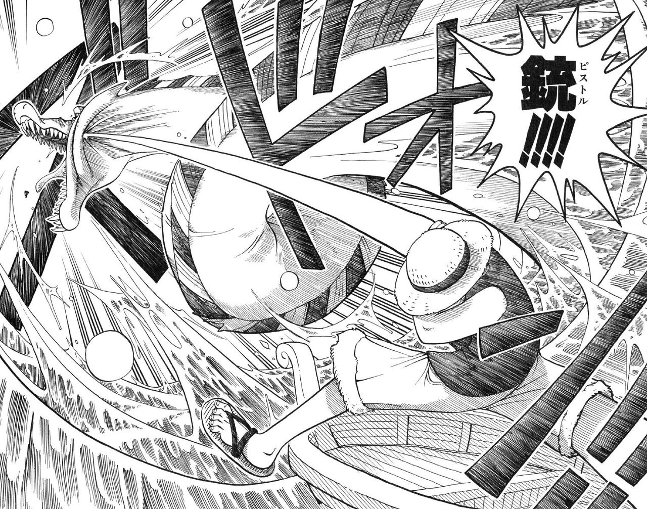 ワンピース最大の謎 魚ごときに腕食われた件を決着するぞ 漫画速報 ワンピース最大の謎 魚ごときに腕食われた件を決着するぞ 漫画速報