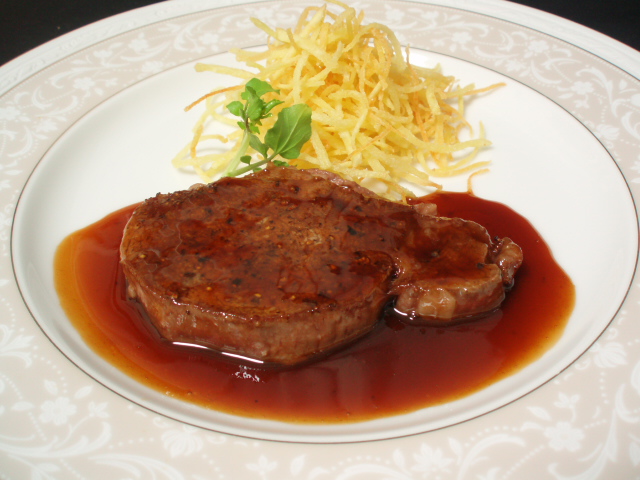 牛フィレ肉のソテー マデラソース おいしいものが食べたい