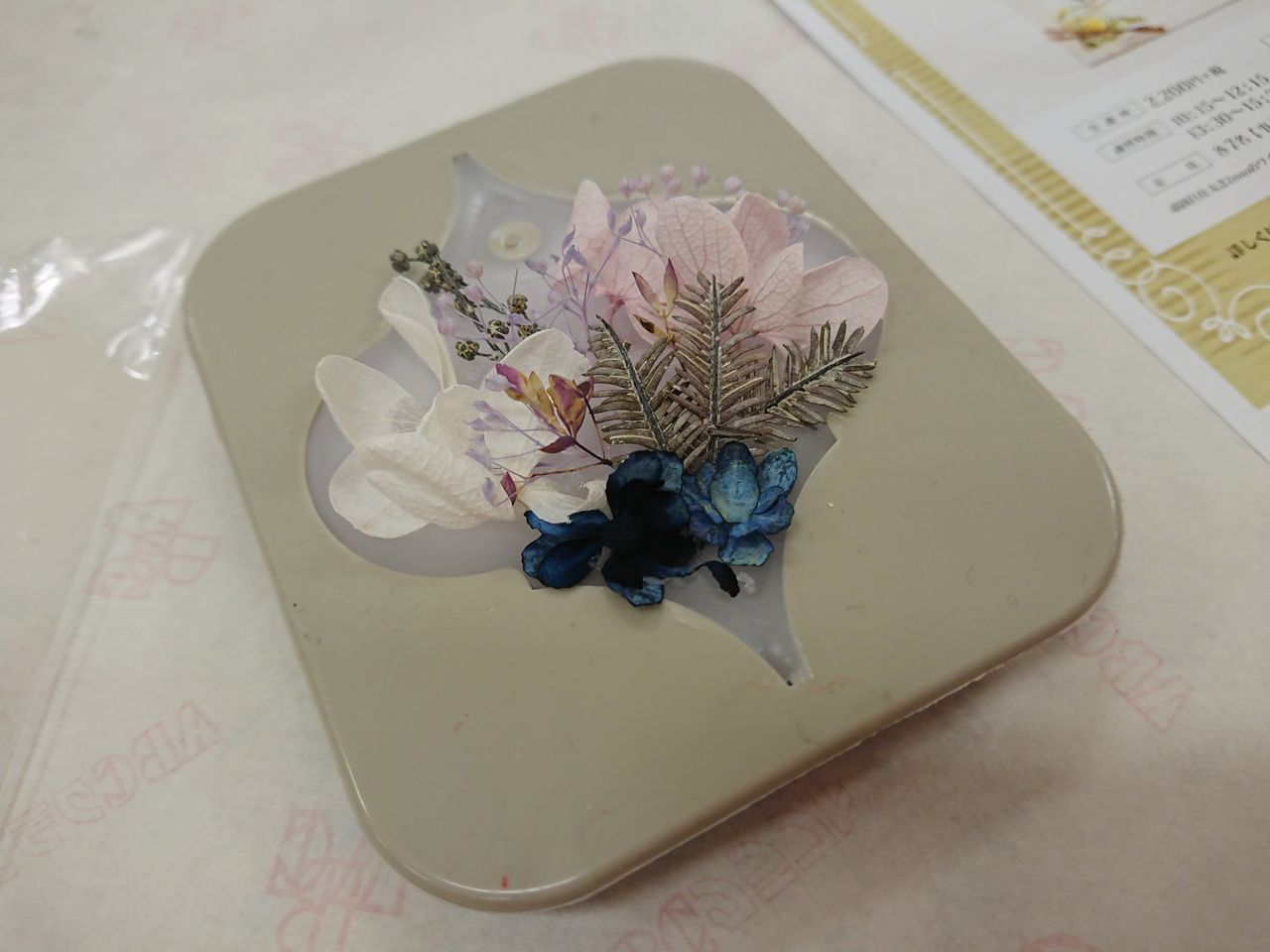 ハートのワックスバーハンギング(ワイヤークラフト) : ちゅちゅたんの