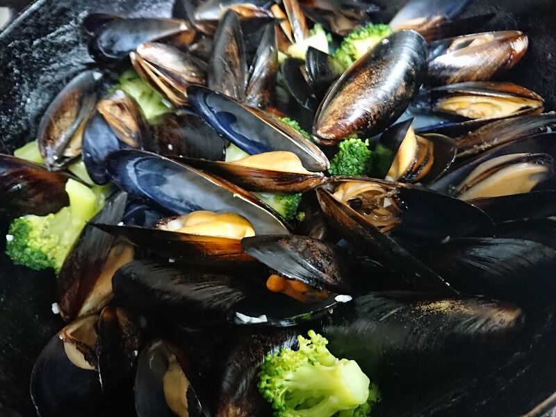 ちゅちゅたんの楽しい毎日 業務スーパーで あのムール貝みつけました