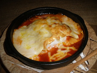 鯛スモークのラザニア