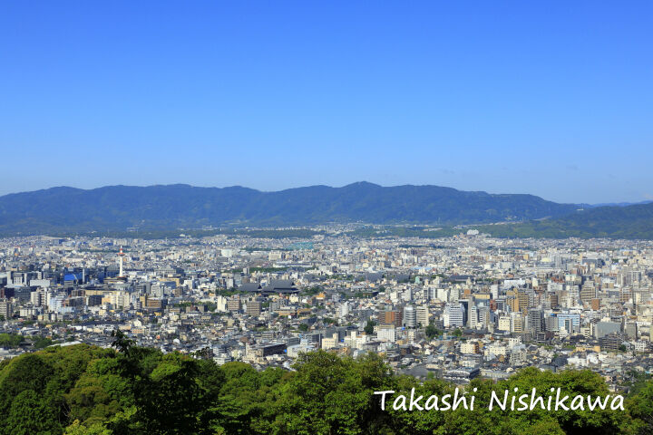 京都市の東山山頂公園の展望台からの市街 6月7日分7 1 風景写真家 西川貴之の気まぐれブログ 京都市の東山山頂公園の展望台からの市街 6月7日分7 1 風景写真家 西川貴之の気まぐれブログ