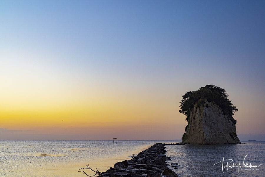 見附島 風景写真家 西川貴之の気まぐれブログ 見附島 風景写真家 西川貴之の気まぐれブログ